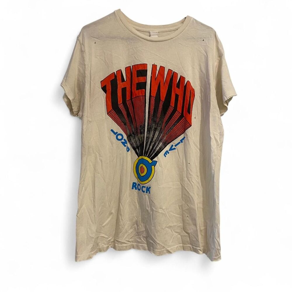 MadeWorn Vintage The Who Tour T shirt 1978